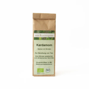 Bio Kardamom grün, ganze Samen mit Schale 50g