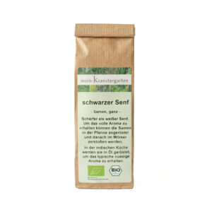 Bio Senf schwarz, ganze Körner 100g