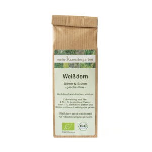 Bio Weißdorn, geschnittene Blüten & Blätter 30g