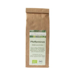 Bio Pfefferminze, geschnittene Blätter 30g