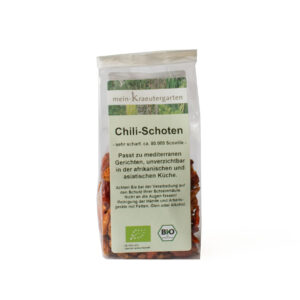 Bio Chili, ganze Schoten 30g