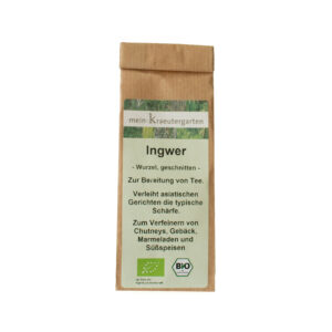 Bio Ingwer, geschnittene Wurzel 30g