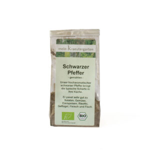Bio Pfeffer schwarz, gemahlen 50g