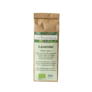 Bio Lavendel, ganze Blüten 30g