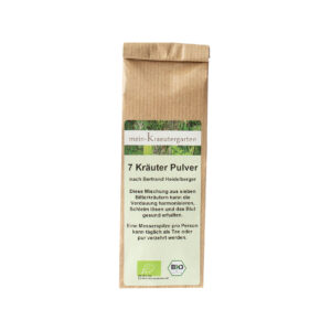 Bio 7 – Kräuter Pulver im Beutel 50g