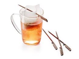 4 Sticks für Teefilter